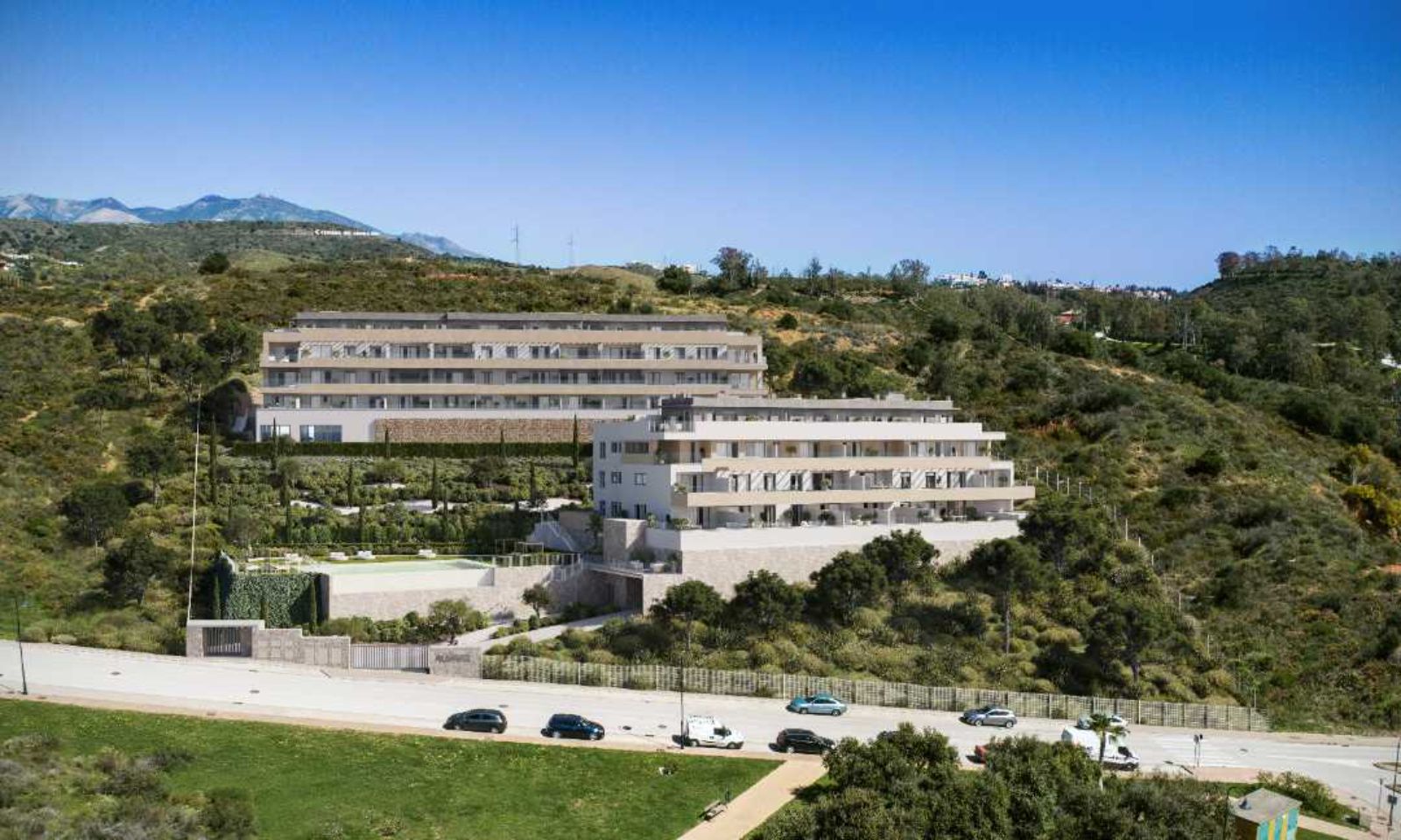 2 Bed Middle Floor Apartment in La Cala de Mijas i La Cala de Mijas — Lejlighed